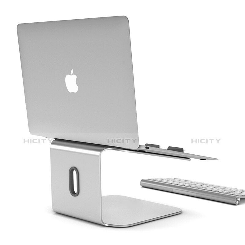 Soporte Ordenador Portatil Universal S12 para Apple MacBook Air 13 pulgadas Plata