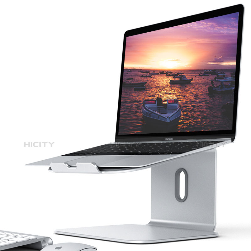 Soporte Ordenador Portatil Universal S12 para Apple MacBook Pro 15 pulgadas Plata