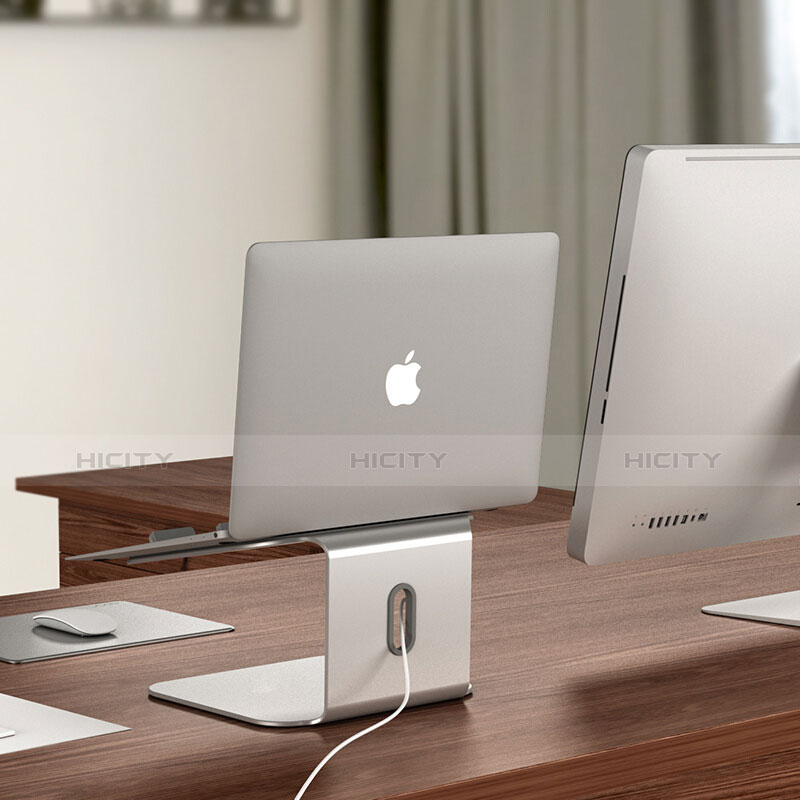 Soporte Ordenador Portatil Universal S12 para Apple MacBook Pro 15 pulgadas Plata