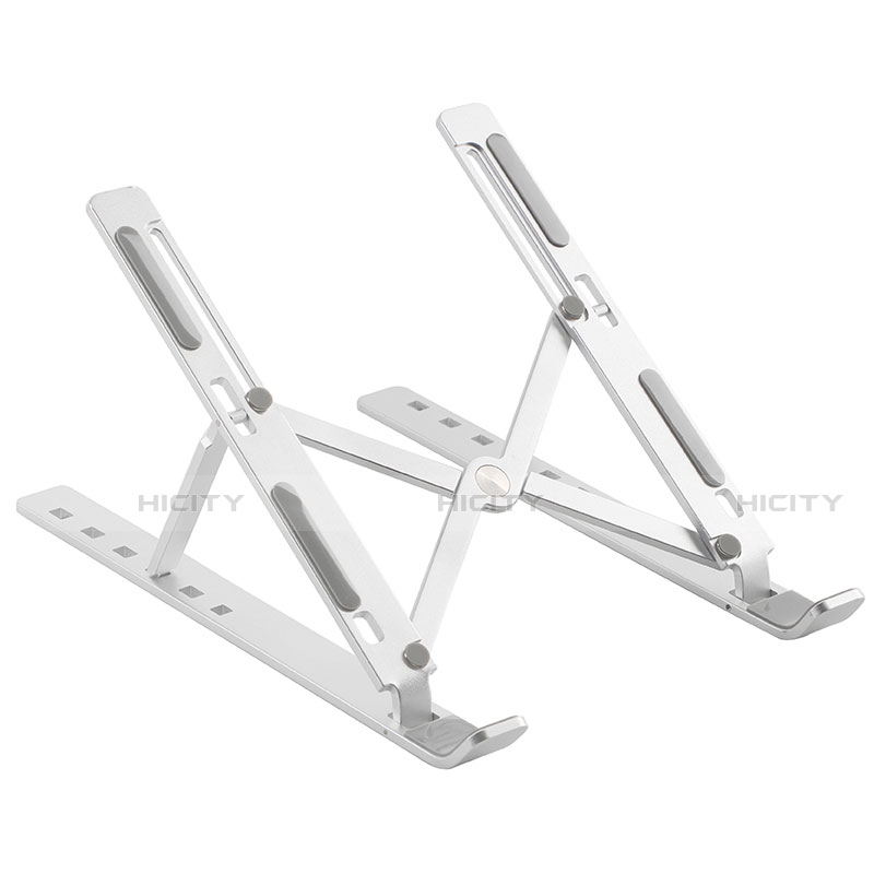 Soporte Ordenador Portatil Universal T07 para Apple MacBook 12 pulgadas Plata