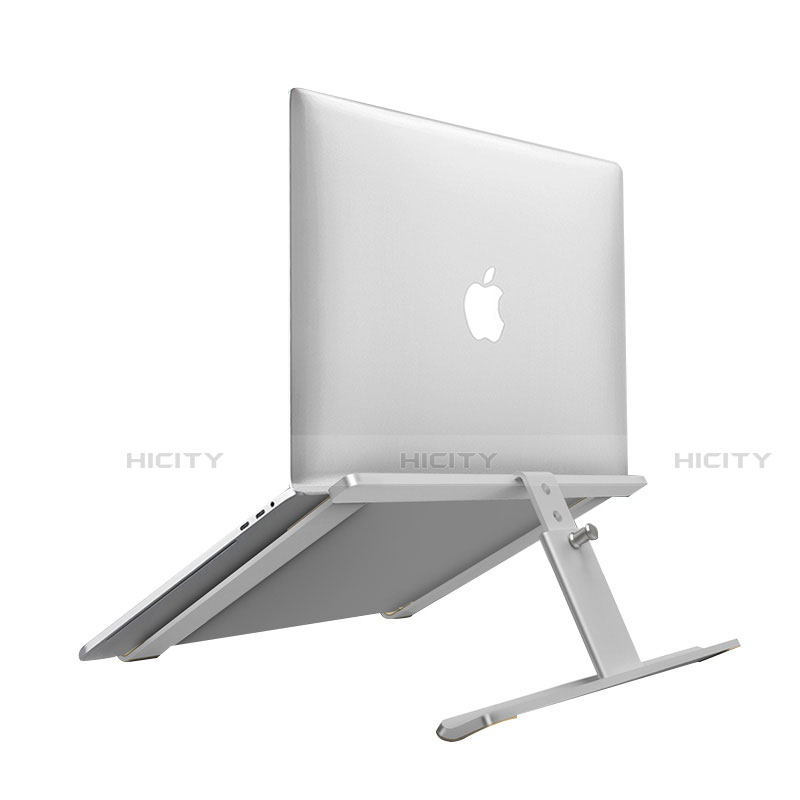 Soporte Ordenador Portatil Universal T12 para Apple MacBook 12 pulgadas Plata