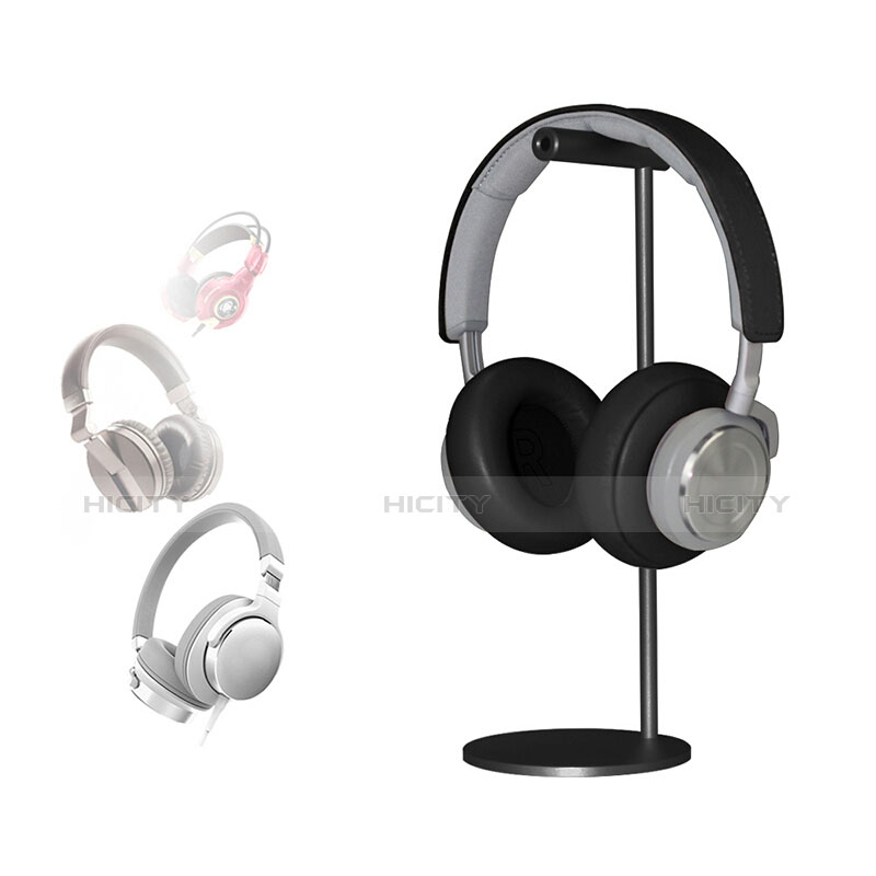 Soporte Universal de Auriculares Cascos Negro