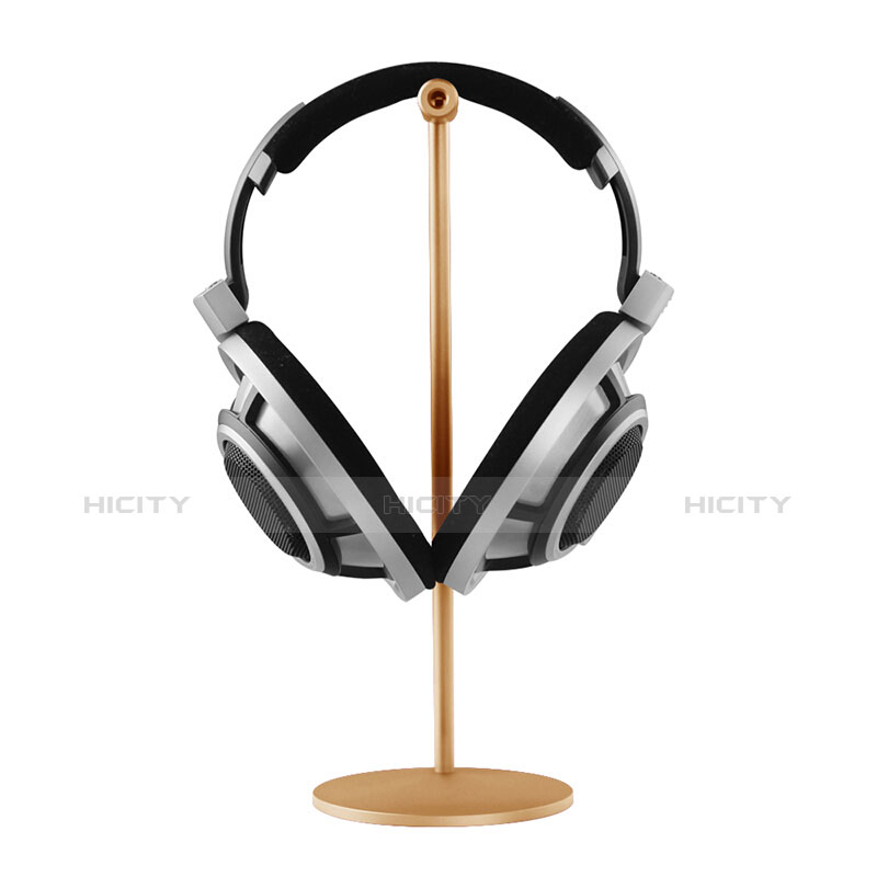 Soporte Universal de Auriculares Cascos Oro