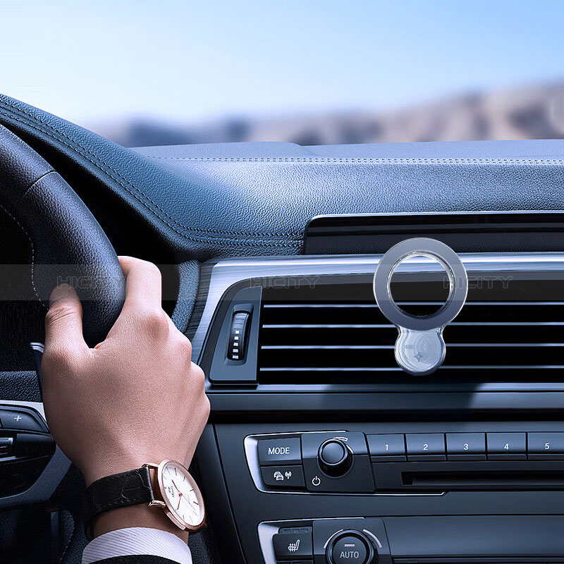 Soporte Universal de Coche Rejilla de Ventilacion Magnetico Sostenedor KO2 Negro