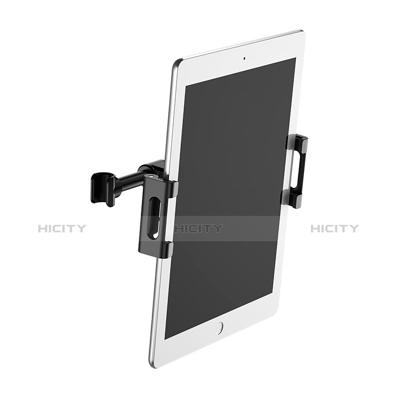 Soporte Universal de Coche Sostenedor De Tableta Tablets Asiento Trasero B01 para Samsung Galaxy Note 10.1 2014 SM-P600 Negro
