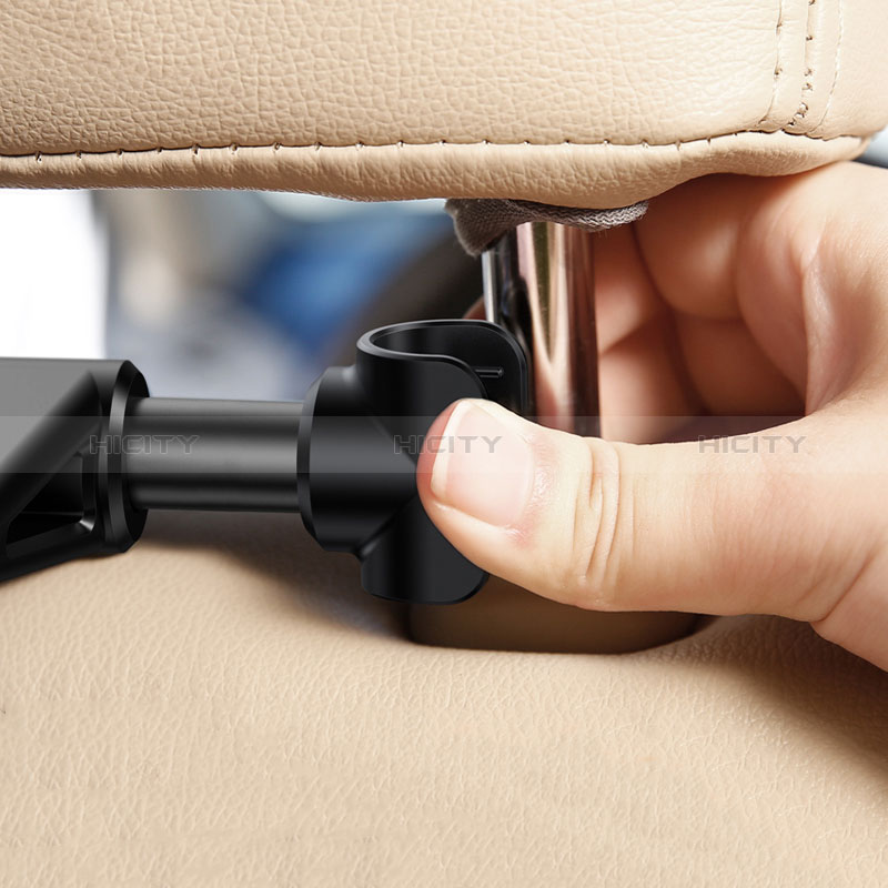 Soporte Universal de Coche Sostenedor de Telefono Movil Asiento Trasero BS2 Negro