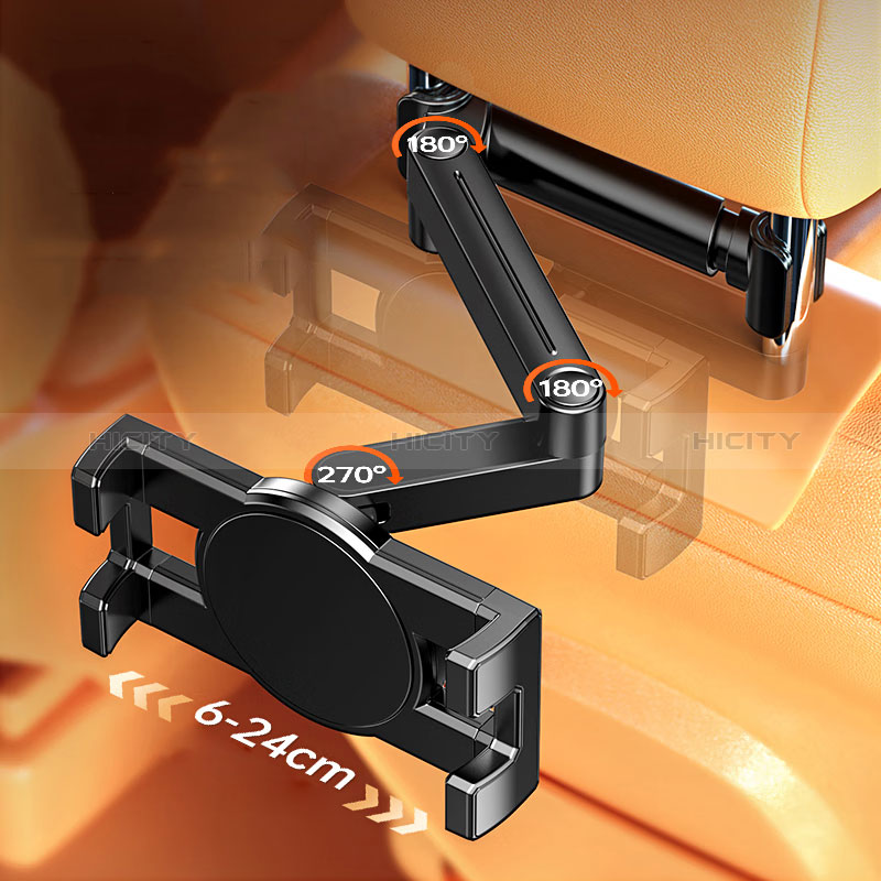 Soporte Universal de Coche Sostenedor de Telefono Movil Asiento Trasero BS5 Negro