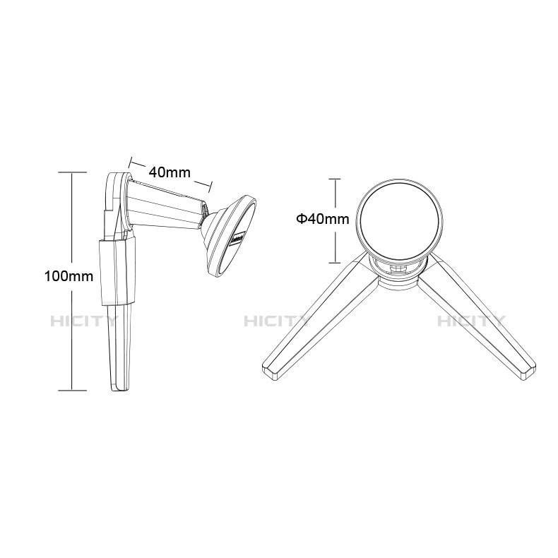 Soporte Universal De Movil Sostenedor Magnetico Rosa