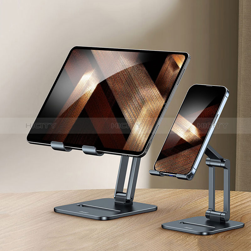 Soporte Universal Sostenedor De Tableta Tablets Flexible D05 para Microsoft Surface Pro 4 Negro