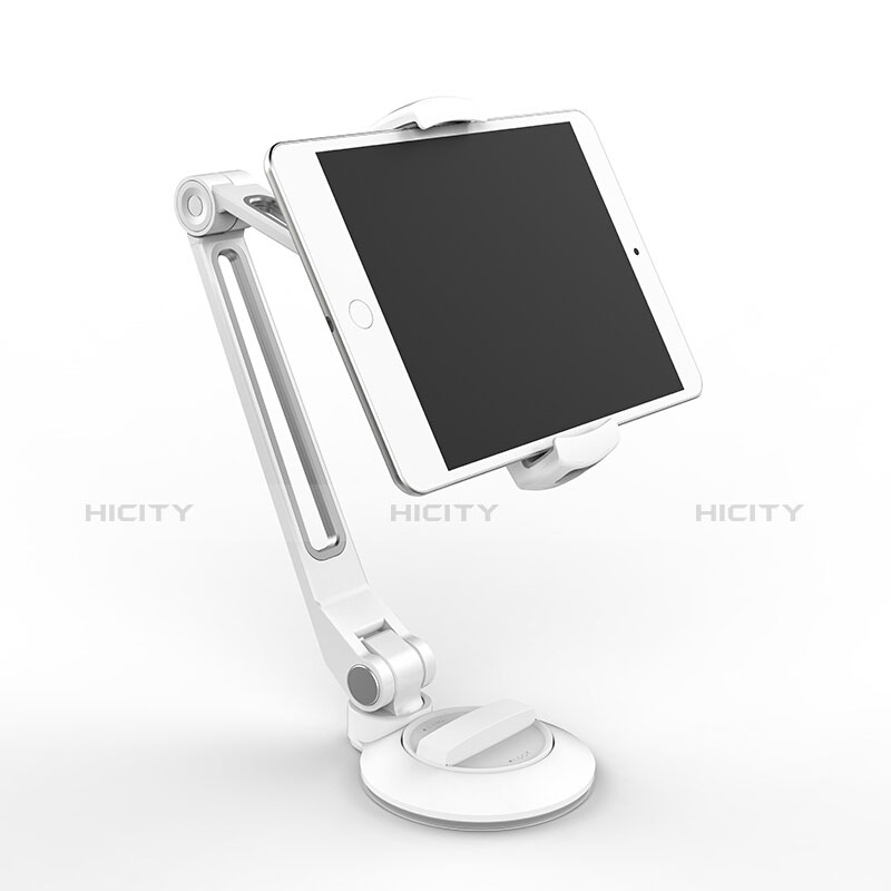 Soporte Universal Sostenedor De Tableta Tablets Flexible H04 para Apple iPad Mini 3 Blanco