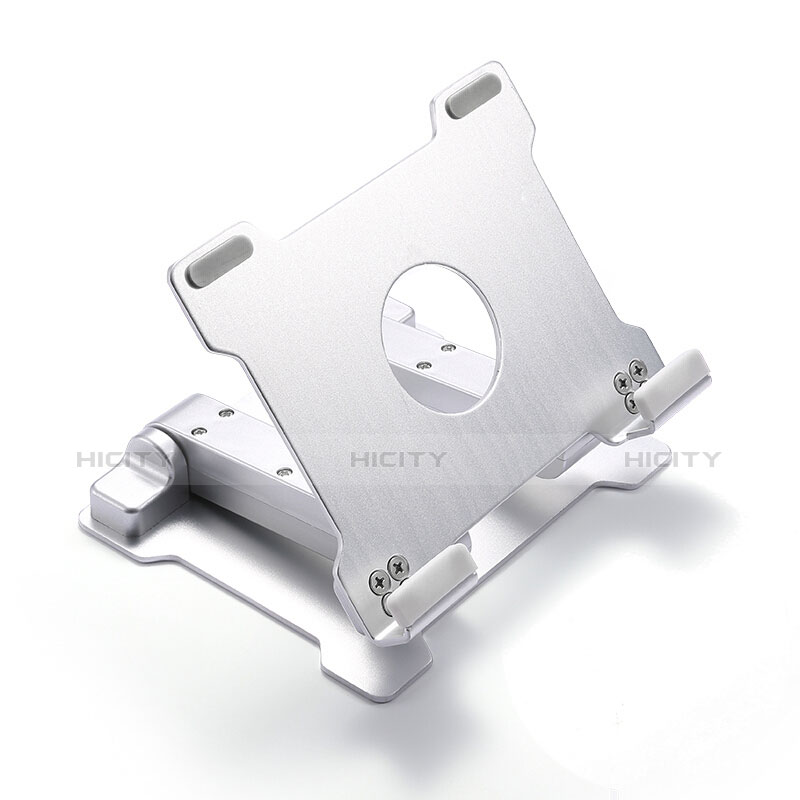 Soporte Universal Sostenedor De Tableta Tablets Flexible H09 para Samsung Galaxy Note 10.1 2014 SM-P600 Blanco