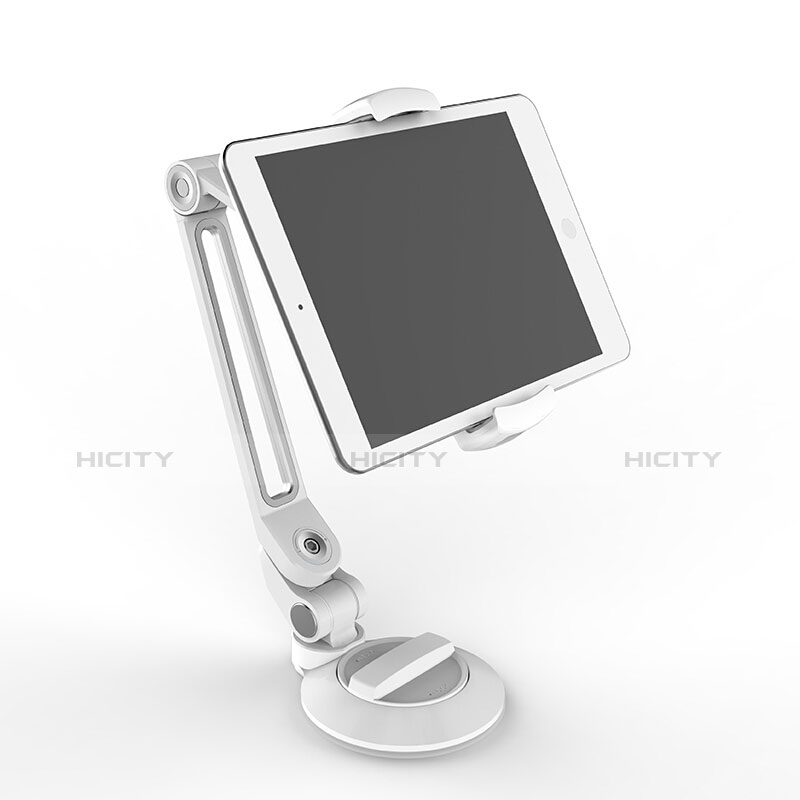 Soporte Universal Sostenedor De Tableta Tablets Flexible H12 para Samsung Galaxy Tab A 8.0 SM-T350 T351 Blanco