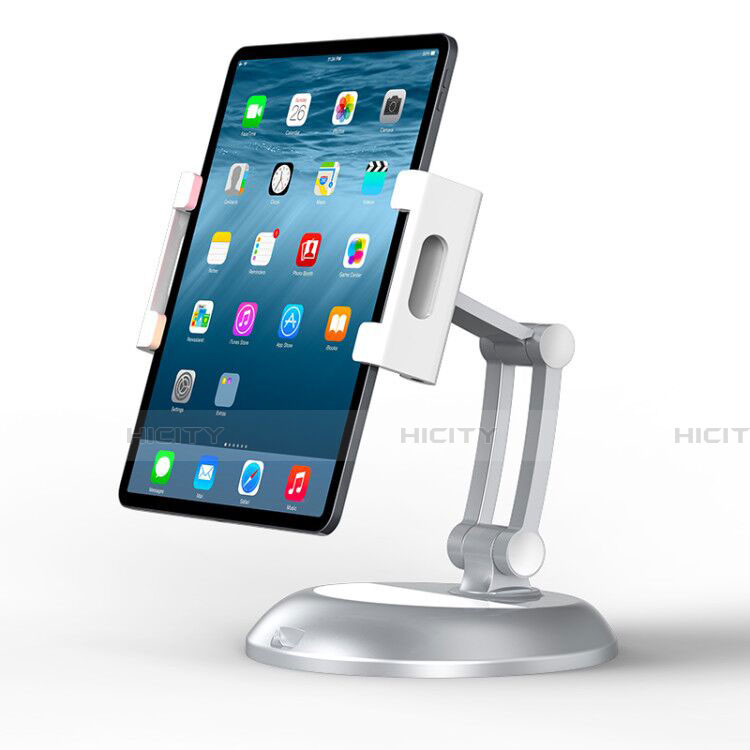 Soporte Universal Sostenedor De Tableta Tablets Flexible K11 para Apple iPad Air 4 10.9 (2020) Plata
