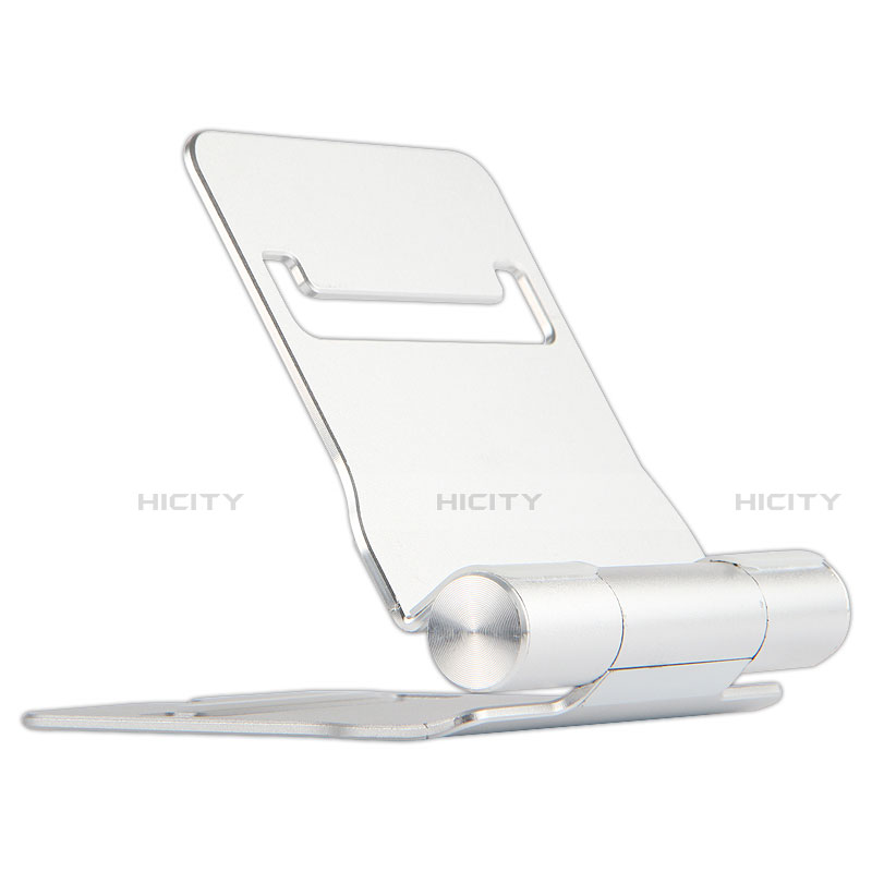 Soporte Universal Sostenedor De Tableta Tablets Flexible K14 para Apple iPad Mini 2 Plata