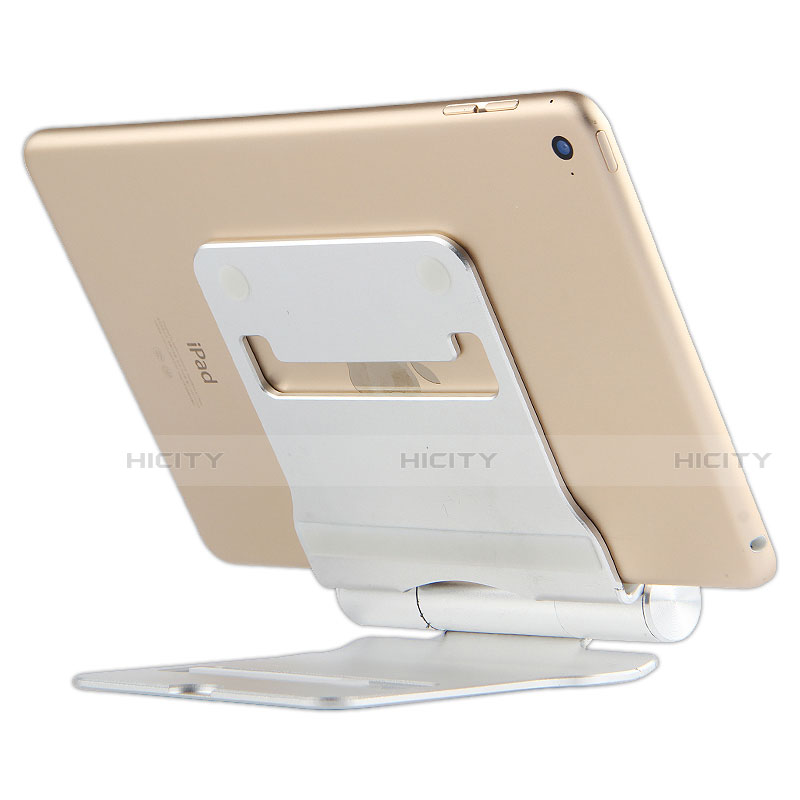 Soporte Universal Sostenedor De Tableta Tablets Flexible K14 para Samsung Galaxy Tab 4 7.0 SM-T230 T231 T235 Plata