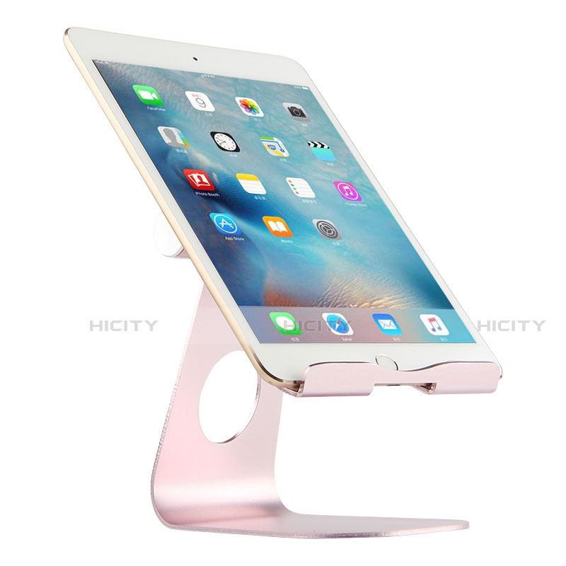 Soporte Universal Sostenedor De Tableta Tablets Flexible K15 para Apple iPad 3 Oro Rosa