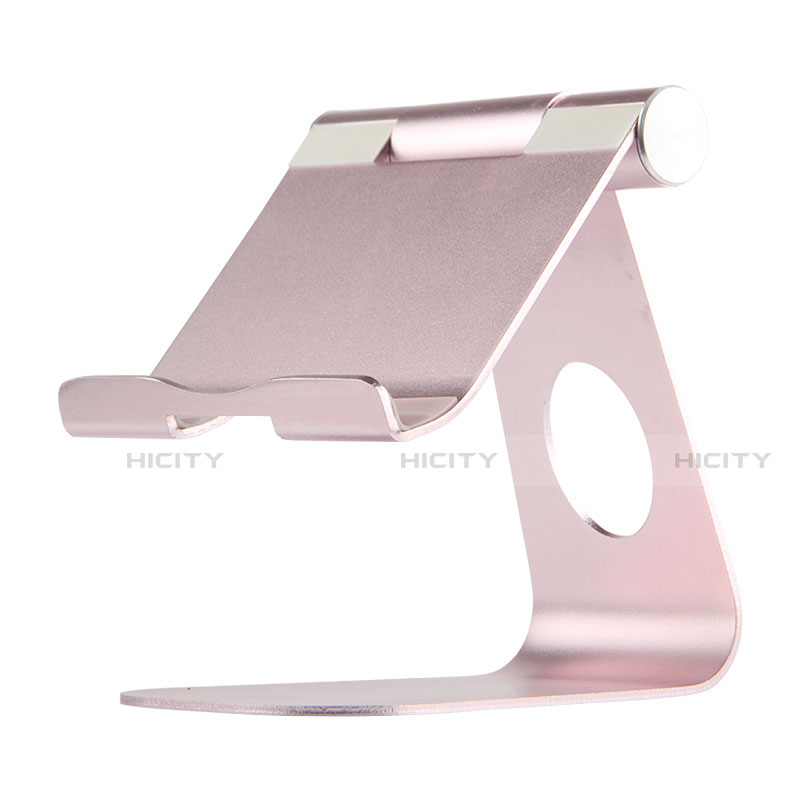 Soporte Universal Sostenedor De Tableta Tablets Flexible K15 para Apple iPad Air Oro Rosa
