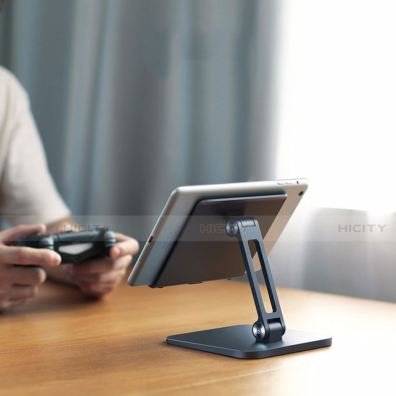 Soporte Universal Sostenedor De Tableta Tablets Flexible K17 para Microsoft Surface Pro 4 Gris Oscuro