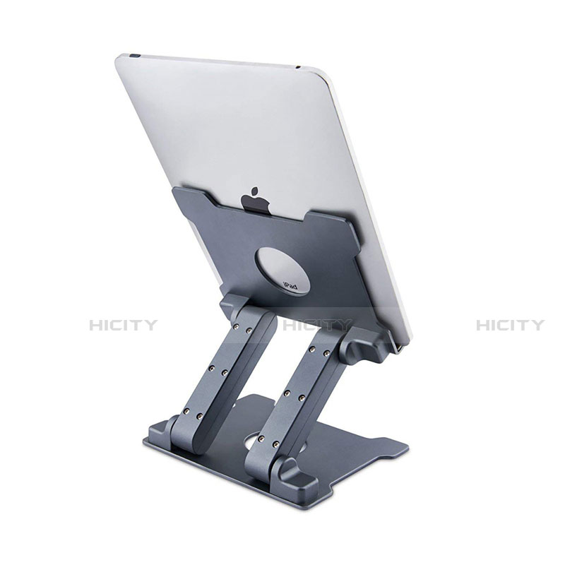 Soporte Universal Sostenedor De Tableta Tablets Flexible K18 para Apple iPad 3 Gris Oscuro