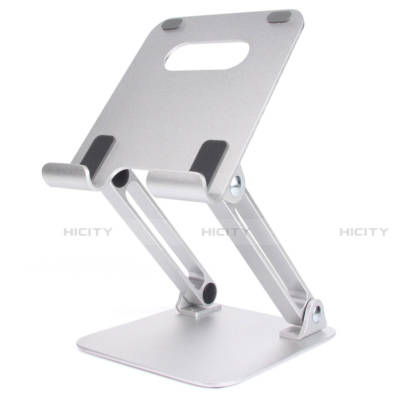 Soporte Universal Sostenedor De Tableta Tablets Flexible K20 para Samsung Galaxy Tab 2 10.1 P5100 P5110 Plata