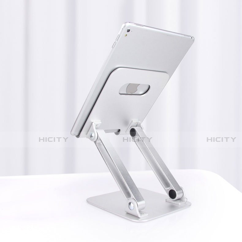 Soporte Universal Sostenedor De Tableta Tablets Flexible K20 para Samsung Galaxy Tab 2 10.1 P5100 P5110 Plata