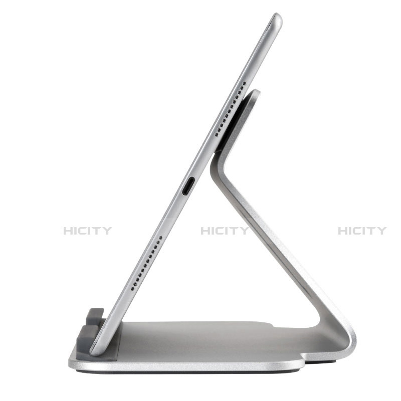 Soporte Universal Sostenedor De Tableta Tablets Flexible K21 para Apple iPad 3 Plata