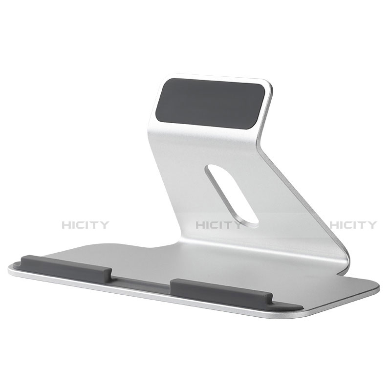 Soporte Universal Sostenedor De Tableta Tablets Flexible K21 para Apple iPad 4 Plata