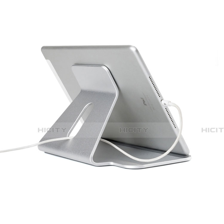 Soporte Universal Sostenedor De Tableta Tablets Flexible K21 para Apple iPad Pro 9.7 Plata