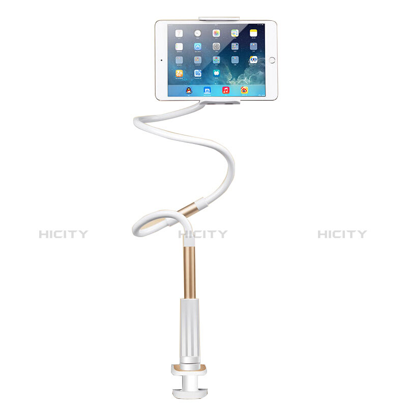 Soporte Universal Sostenedor De Tableta Tablets Flexible T33 para Apple iPad Mini 5 (2019) Oro