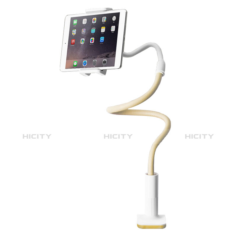 Soporte Universal Sostenedor De Tableta Tablets Flexible T34 para Apple iPad Pro 12.9 (2020) Amarillo