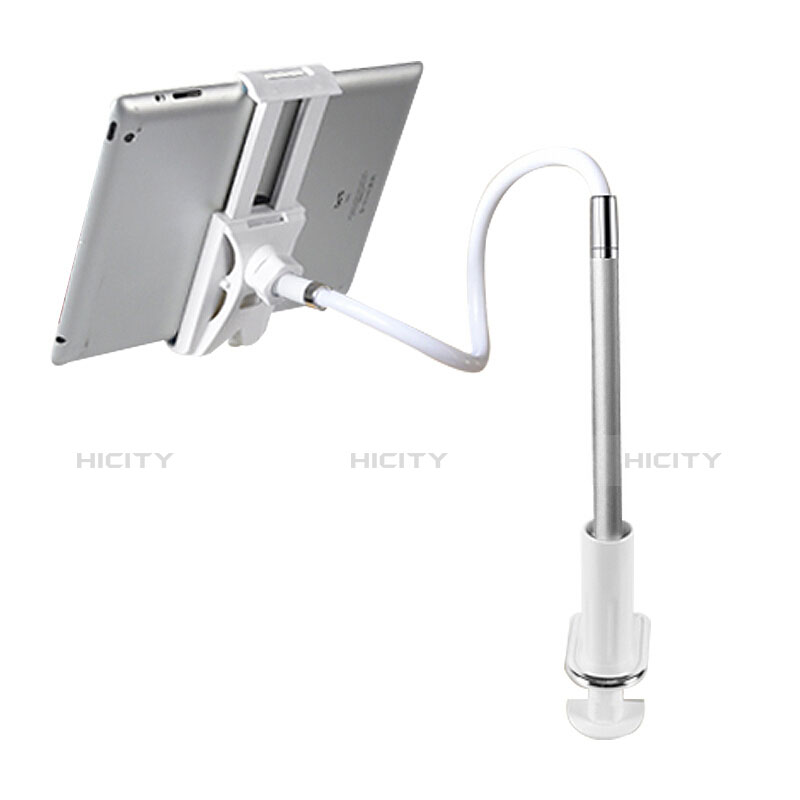 Soporte Universal Sostenedor De Tableta Tablets Flexible T36 para Apple iPad 3 Plata