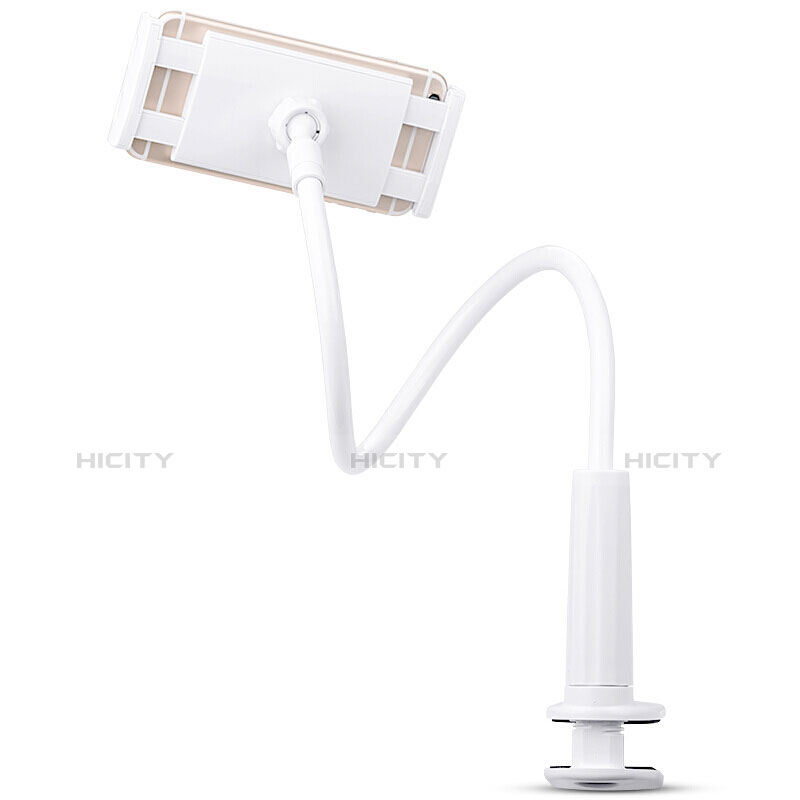 Soporte Universal Sostenedor De Tableta Tablets Flexible T38 para Apple iPad Mini 3 Blanco