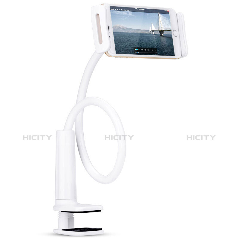 Soporte Universal Sostenedor De Tableta Tablets Flexible T38 para Apple iPad Mini 4 Blanco