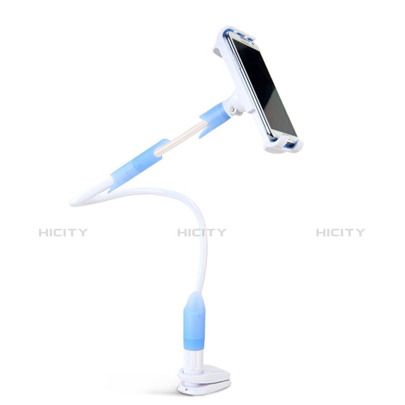 Soporte Universal Sostenedor De Tableta Tablets Flexible T41 para Samsung Galaxy Note 10.1 2014 SM-P600 Azul Cielo