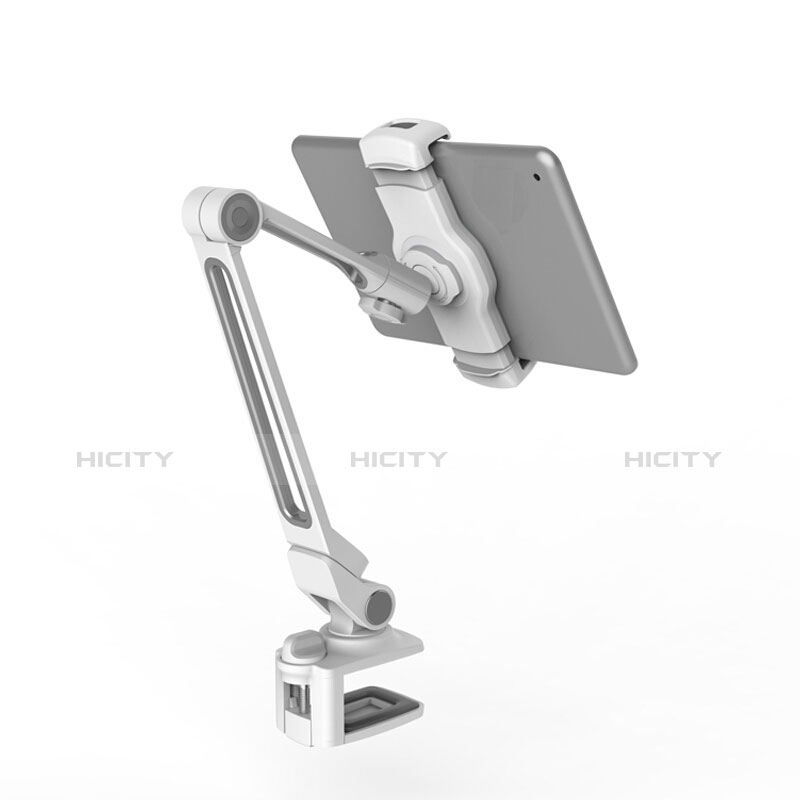 Soporte Universal Sostenedor De Tableta Tablets Flexible T43 para Samsung Galaxy Tab S 10.5 LTE 4G SM-T805 T801 Plata