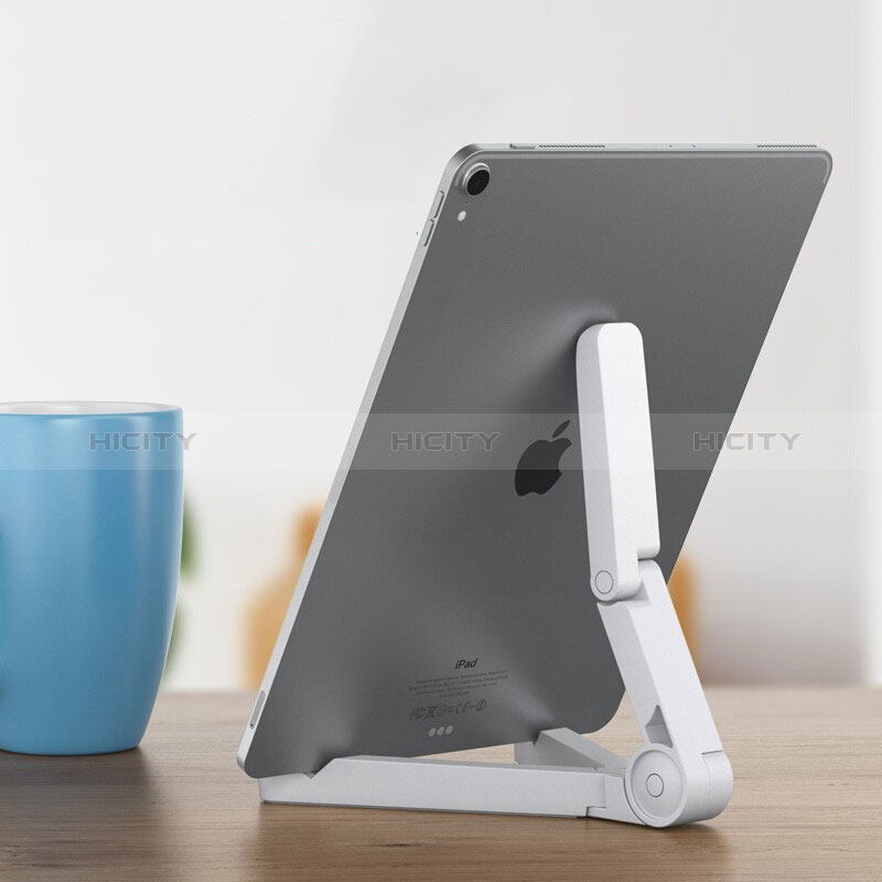 Soporte Universal Sostenedor De Tableta Tablets N08 para Apple iPad Pro 12.9 (2020) Blanco