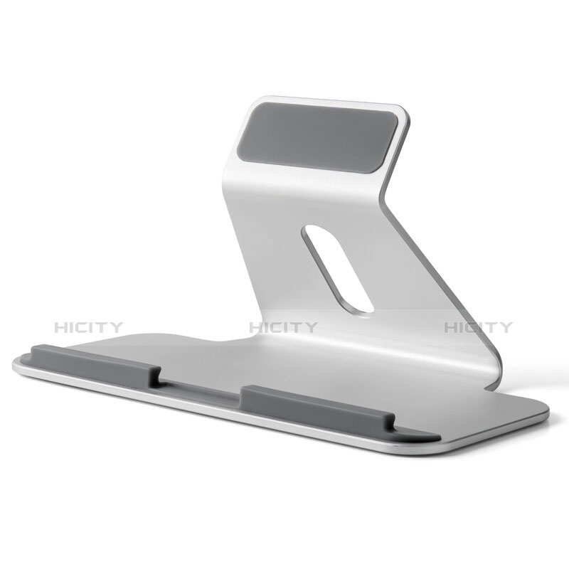 Soporte Universal Sostenedor De Tableta Tablets T25 para Apple iPad 2 Plata