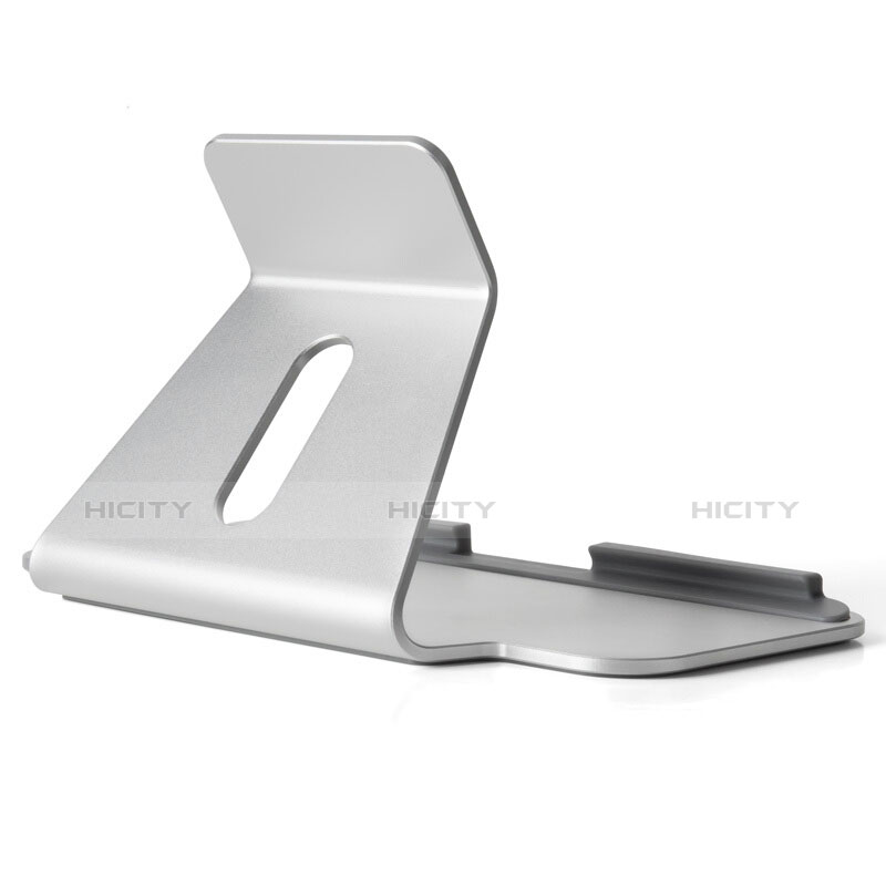 Soporte Universal Sostenedor De Tableta Tablets T25 para Apple iPad 2 Plata