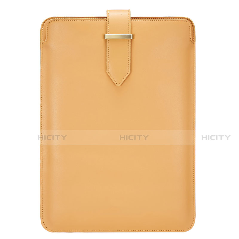 Suave Cuero Bolsillo Funda L01 para Huawei Honor MagicBook 14 Amarillo