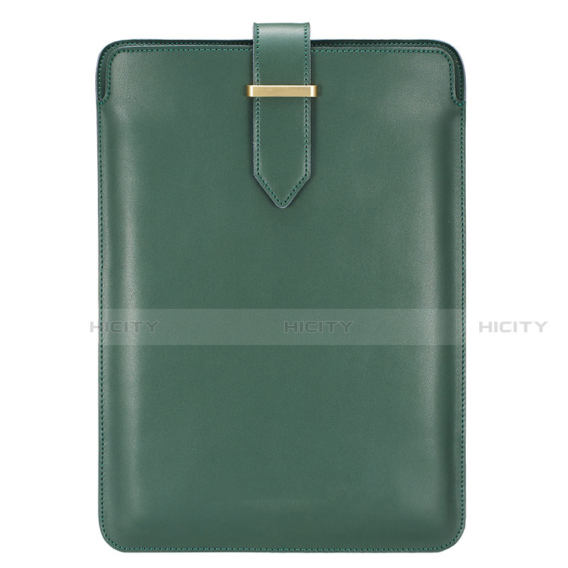 Suave Cuero Bolsillo Funda L01 para Huawei Honor MagicBook 14 Verde