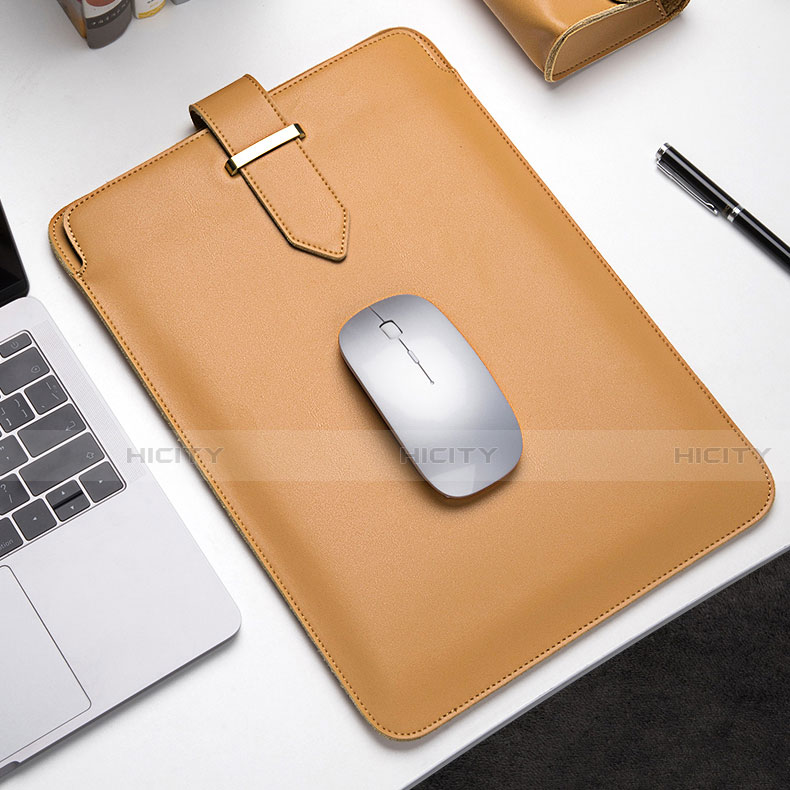 Suave Cuero Bolsillo Funda L04 para Apple MacBook Pro 13 pulgadas (2020)