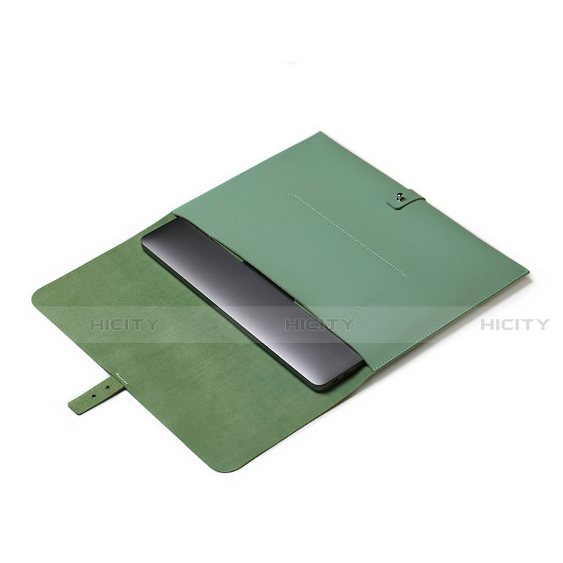 Suave Cuero Bolsillo Funda L18 para Apple MacBook Air 13.3 pulgadas (2018)