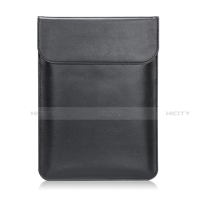 Suave Cuero Bolsillo Funda L21 para Apple MacBook Air 11 pulgadas Negro