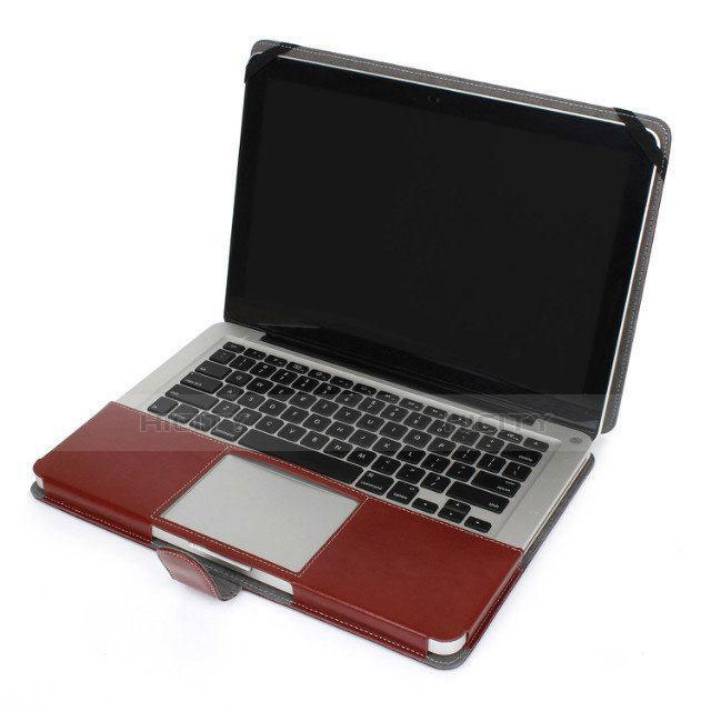 Suave Cuero Bolsillo Funda L24 para Apple MacBook Air 13.3 pulgadas (2018)