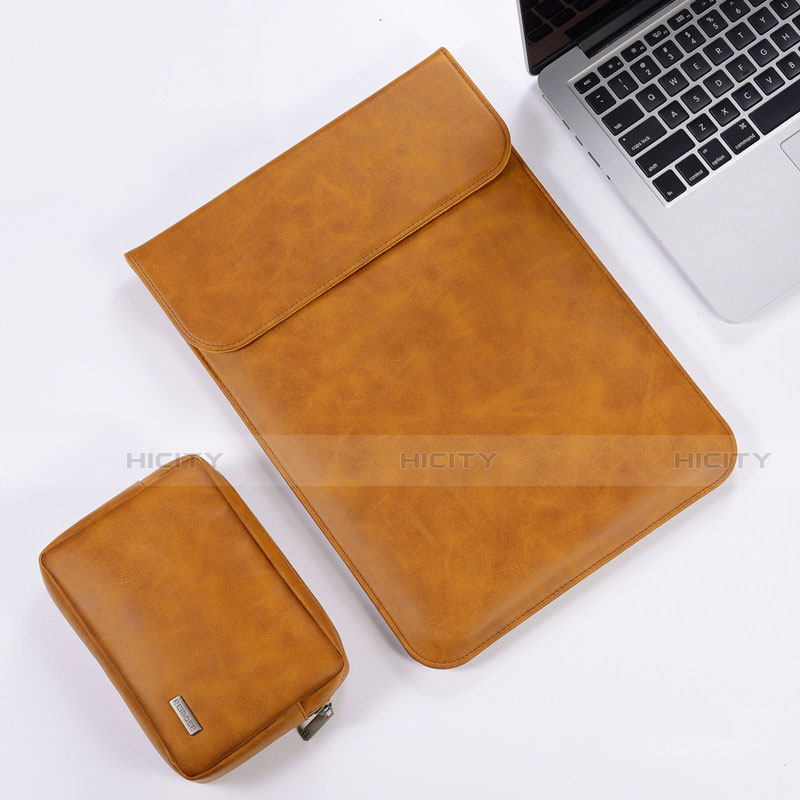 Suave Cuero Bolsillo Funda para Apple MacBook Pro 13 pulgadas