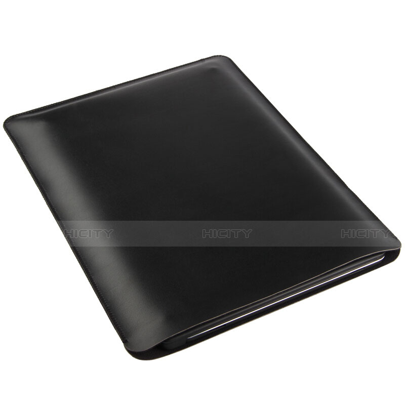 Suave Cuero Bolsillo Funda para Samsung Galaxy Tab S2 9.7 SM-T810 SM-T815 Negro