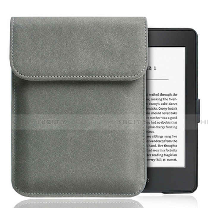 Suave Terciopelo Tela Bolsa de Cordon Funda S01 para Amazon Kindle Paperwhite 6 inch