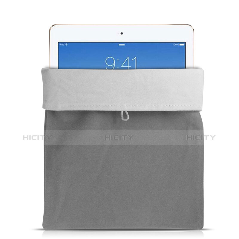 Suave Terciopelo Tela Bolsa Funda para Amazon Kindle Paperwhite 6 inch Gris