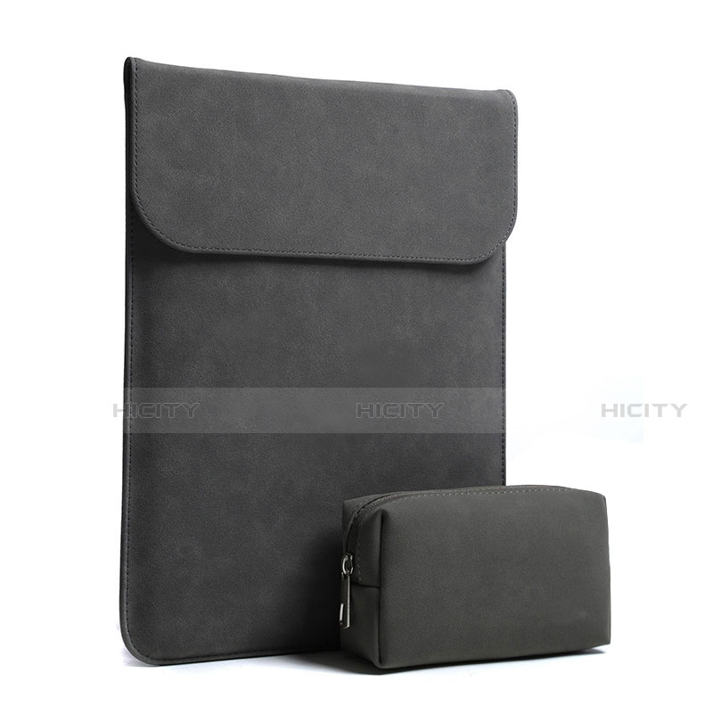 Suave Terciopelo Tela Bolsa Funda S02 para Huawei Matebook D14 (2020)