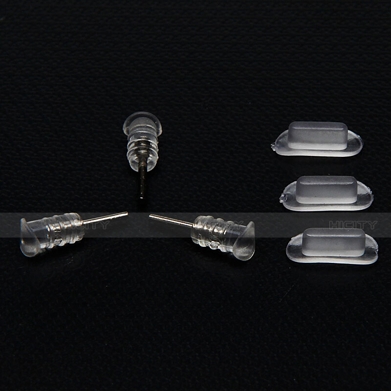 Tapon Antipolvo Lightning USB Jack J03 para Apple iPhone 14 Pro Max Blanco